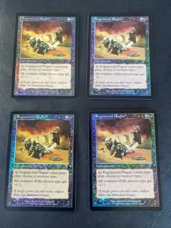 Engineered Plague - 7th Edition - Foil - Mtg - Playset - LP - Image 1