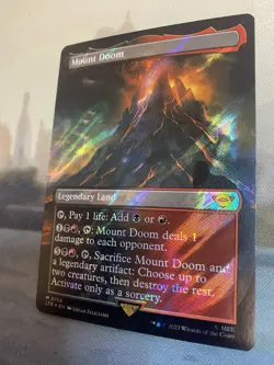 Mount Doom (Borderless) (Surge Foil) Universes Beyond: The Lord of the Rings:... - Image 4