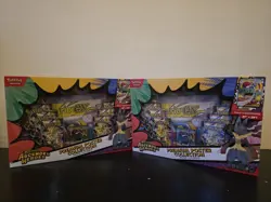 Pokemon TCG Mega Lucario EX Premium Poster Collection Sealed x2 Boxes - Image 1