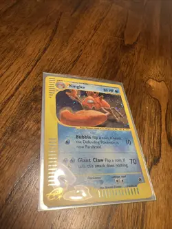 Kingler 15/165 Expedition Holo - Vintage Pokemon TCG Card - Image 1
