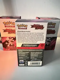 Pokemon TCG Destined Rivals - Half Booster Box - 18 Booster Packs - Unsealed Box - Image 2