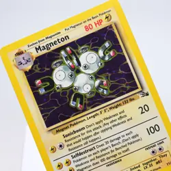 Pokemon TCG - Magneton 11/62 Fossil Holo Rare WOTC - EXC - Image 1