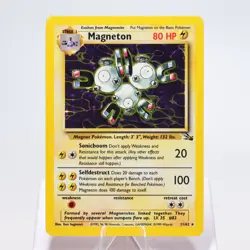 Pokemon TCG - Magneton 11/62 Fossil Holo Rare WOTC - EXC - Image 2