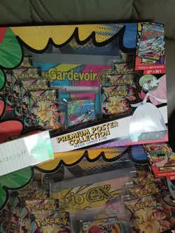 Pokemon Ascended Heroes Premium Poster Collection Mega Lucario/Gardevoir Bundle! - Image 2