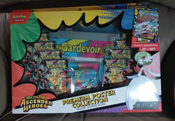 Pokemon Ascended Heroes Premium Poster Collection Mega Lucario/Gardevoir Bundle! - Image 4