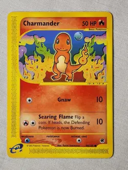 Played (HP) Charmander - Non-Holo #98 Expedition Pokemon TCG - Image 1