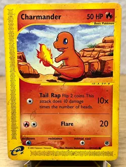 Expedition Base Set Charmander 97/165 Common Pokemon HP - Image 1