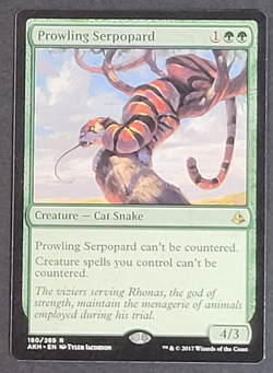 MTG - 1x Prowling Serpopard - Amonkhet - Rare - NM/LP - Magic The Gathering 2017 - Image 1