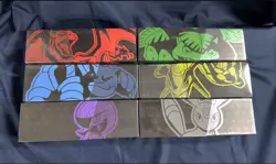 Pokemon Chinese 25th Anniversary 6Pcs Reinforced Boxes Charizard Etc Sealed Gift - Image 1
