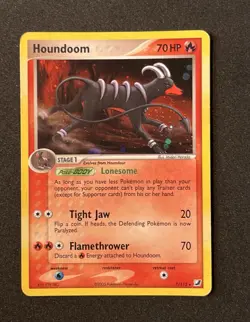 Houndoom 7/115 Unseen Forces Holo Pokemon TCG - Image 1