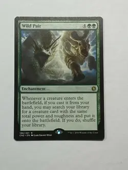 MTG - 1x Wild Pair - Conspiracy: Take the Crown - NM, Magic The Gathering - Rare - Image 2