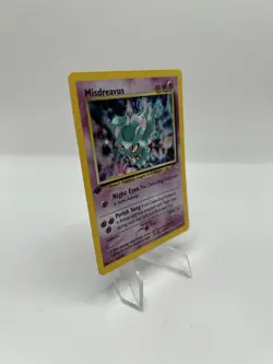 Pokemon TCG Misdreavus 11/64 Neo Revelation Holo Rare Basic English 50 - MP - Image 3