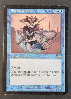 MTG - 1x Avatar of Will - Prophecy - MP - Rare Blue - Magic The Gathering - #30 - Image 1