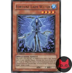 Yugioh Fortune Lady Water SOVR-EN010 Rare 1st Edition NM - Image 1