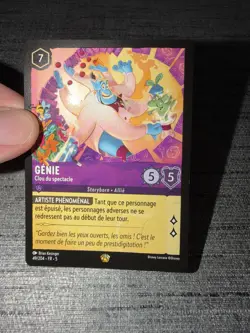 Carte Lorcana Disney TCG Genie 49/204 Legendaire Chapitre 5 Francais Exc - Image 3