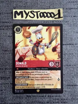 Carte Lorcana Disney TCG Donald 107/204 Legendaire Chapitre 5 Francais Exc - Image 1