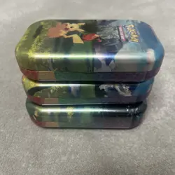 3 x Pokemon TCG Mega Evolution Ascended Heroes Mini Tin - SEALED ✅ - Image 2