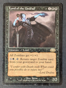 MTG - 1x Lord of the Undead - Planeshift LP - Vintage - Rare Magic The Gathering - Image 1