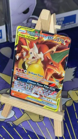 Pokemon TCG Charizard Braixen GX 22/236 S&M Cosmic Eclipse - Image 1
