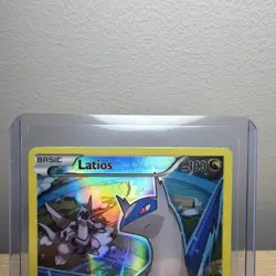 Pokemon TCG Latios Full Art Promo XY79 Holo Card Basic 100 HP Sky Blade Glide - Image 5