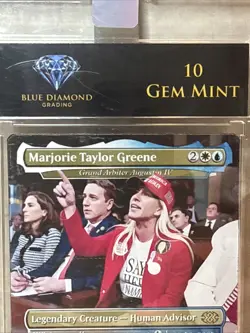 Marjorie Taylor Greene mimic the style of a Magic: The Gathering card - Image 2