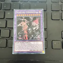 Darklord Eveningstar Secret Rare Card 1st Edition Yu-Gi-Oh BPRO-EN036 - Image 1