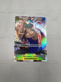 One Piece Card Game Roronoa Zoro SR Alt Art OP15-113 Adventure on KAMI's Island! - Image 1