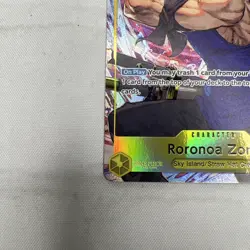 One Piece Card Game Roronoa Zoro SR Alt Art OP15-113 Adventure on KAMI's Island! - Image 5