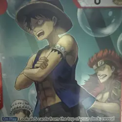 Bandai Monkey.D.Luffy OP14-013 SR Super Rare One Piece CCG EN Character Card - Image 3