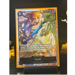 Bandai One Piece Nami OP15-086 Special Character Card 6000 Power - Image 1