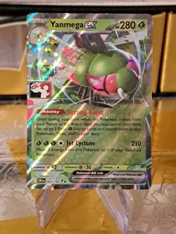 Yanmega Ex Pokemon Prize Pack Series 8 Promo Pokemon Card NM/LP - Image 1