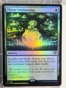 Planar Engineering Secrets of Strixhaven Foil Rare MTG - Image 1