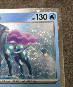 Suicune #26/94 Cosmos SWIRL Holo Pokemon Phantasmal Flames PFL - read - Image 4
