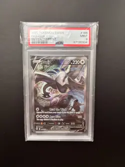Pokemon TCG Lugia V 186/195 Silver Tempest Sword & Shield English PSA 9 Mint - Image 1