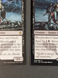 MTG - 2x Bloodsoaked Champion - Khans of Tarkir - NM/LP - Magic The Gathering - Image 4