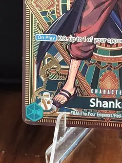 One Piece Shanks (SP) OP 11 ST16-004 A Fist of Divine Speed Foil Mint - Image 4