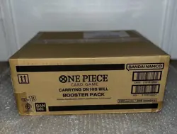 One Piece OP-13 Carrying On His Will Sealed Case - English - Image 1