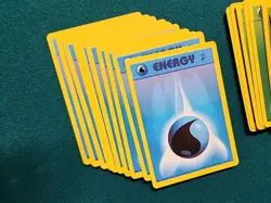 Pokemon Base Set 2 lot-62 Shadowless Energy Cards-Vintage WOTC 2000- NM - Image 4