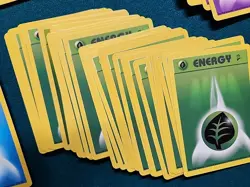 Pokemon Base Set 2 lot-62 Shadowless Energy Cards-Vintage WOTC 2000- NM - Image 5