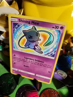 Pokemon TCG 2017 Shining Legends Set Shining Mew 40/73 NM Holo Rare Card :) - Image 3