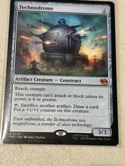 mtg black border Technodrome, Teenage Mutant Ninja Turtles, unused - Image 1