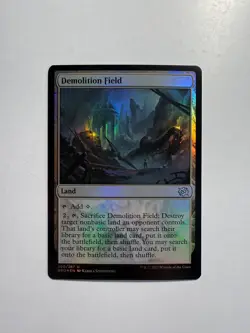 Demolition Field 260 MTG The Brothers' War Foil - Image 1