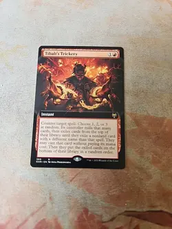 Tibalt's Trickery Extended Art Kaldheim MTG NM - Image 1