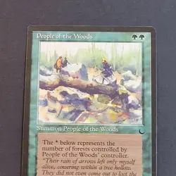MTG - People of the Woods - The Dark - NM/LP - Vintage - Magic - 1994 - SG404 - Image 5