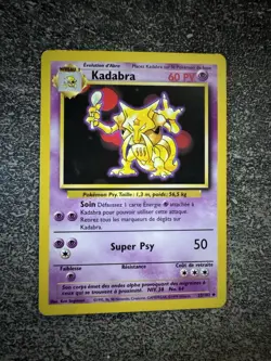 KADABRA UNCO - POKEMON 32/102 SET DE BASE EDITION 2 FR - Image 1