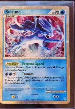 Suicune (Shiny) SL11 Call of Legends Holo - POKEMON TCG - Image 1