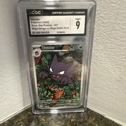 Pokemon Haunter 027 Me: Mega Evolution Promo Holo Illustration Rare CGC 9 - Image 1