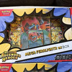PRICE IS PER BOX - Pokemon Ascended Heroes Mega Feraligatr Ex Box - Image 4