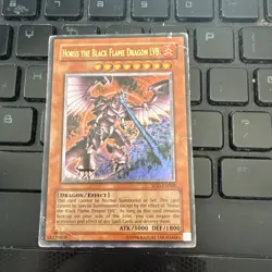 Yugioh - Horus the Black Flame Dragon LV8 SOD-EN008 Ultimate Rare - Image 1