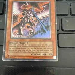 Yugioh - Horus the Black Flame Dragon LV8 SOD-EN008 Ultimate Rare - Image 5